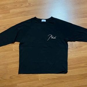 Rhude Raglan Logo Long-sleeve